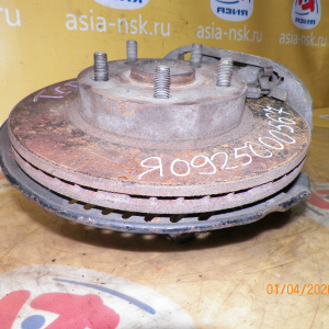 Ступица Toyota TCR10/TCR11/CXR10/CXR11 Estima/Estima Emina/Estima Lucida/Previa перед, лев 2WD ABS. В сборе. Суппорт(22-15) 43502-28040. 43212-28030