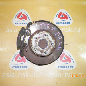 Ступица Toyota TCR10/TCR11 Estima/Estima Emina/Estima Lucida/Previa перед, прав 2WD ABS. В сборе. Суппорт (22-15). 43502-28040