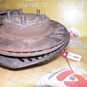 Ступица Toyota TCR10/TCR11 Estima/Estima Emina/Estima Lucida/Previa перед, прав 2WD ABS. В сборе. Суппорт (22-15). 43502-28040