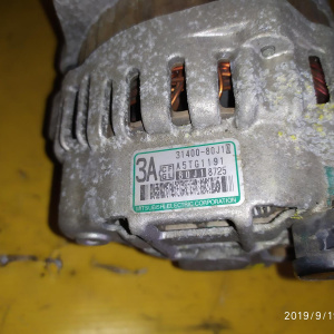 Генератор Suzuki J20A Escudo/SX4 YB41S/YA41S/TD54W '2007-2009 4 конт. ( C/F/G/L ) 12V 80A / A005TG1191RR / A5TG1191