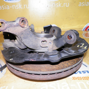 Ступица Toyota MCU30/MCU31/MCU35/MCU36/ACU30/ACU35 Harrier перед, лев ABS.В сборе.Посадочное под привод-27мм. 43502-28090