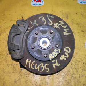 Ступица Toyota MCU30/MCU31/MCU35/MCU36/ACU30/ACU35 Harrier перед, лев ABS.В сборе.Посадочное под привод-27мм. 43502-28090