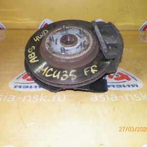 Ступица Toyota MCU30/MCU31/MCU35/MCU36/ACU30/ACU35 Harrier перед, прав ABS.В сборе.Посадочное под привод-27мм. 43502-28090