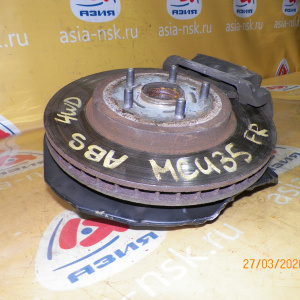 Ступица Toyota MCU30/MCU31/MCU35/MCU36/ACU30/ACU35 Harrier перед, прав ABS.В сборе.Посадочное под привод-27мм. 43502-28090