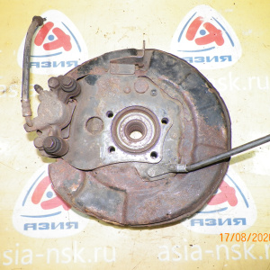 Ступица TOYOTA ACA20/ACA21/ACA22/ACA23/CLA20/CLA21 RAV4 зад, лев 4WD ABS.Дисковые тормоза. Без продольного рычага.В сборе с диском и суппортом. 42410-42020