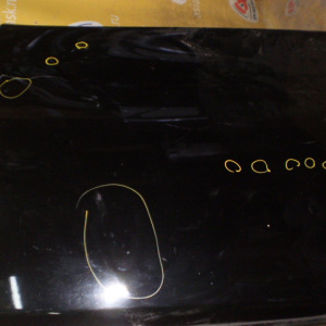 Дверь боковая Infiniti QX56 Z62 '2010-2013 перед, прав Дефект (голая) H010M-1LAMA