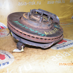 Ступица Toyota ACR50/ACR50W/ACR55/ACR55W Estima перед, прав ABS. В сборе. Привод на 26 шлицов. 43550-28010