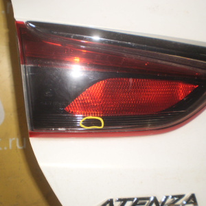 Крышка багажника Mazda Atenza/Mazda6 GJ523 '2015-2018 Спойлер (камера) вст.237-48073 Дефект стекла L вставки(трещина) без замка G4Y05261X
