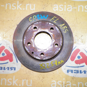 Диск тормозной Mazda CP8W/CPEW Premacy F Диаметр-257мм. Толщина-22мм. GA4Y3325XH. GA4Y3325XJ