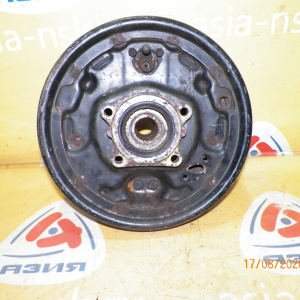 Ступица TOYOTA ACA20/ACA21/ACA22/ACA23/CLA20/CLA21 RAV4 зад, лев 4WD ABS.Барабанные тормоза. Без продольного рычага. В сборе с барабаном и колодками. 42410