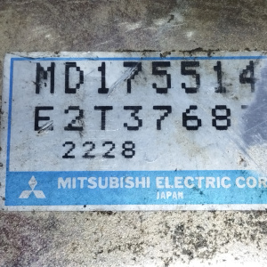 Компьютер Mitsubishi Chariot/RVR MD175514 / E2T3768 / JE331B995A 4G63 N23W/N43W 4WD a/t 8 VALVE '02.03.1991-03.05.1992
