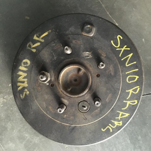 Ступица Toyota ACN10/SXN10/ACM10/CXM10/SXM10 Nadia/Gaia/Ipsum зад, прав 2WD ABS. Барабанные тормоза. В сборе с барабаном и колодками. 42450-44010.42431-4401