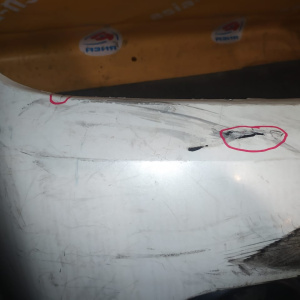 Бампер NISSAN Wingroad Y12 перед ДЕФЕКТ 62022-CV040