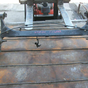 Балка Toyota NZE141/ZRE141/ZRE142/ZZE141/ZZE142/CE140 Corolla Fielder ABS DRAM. В сборе с троса ручника. R