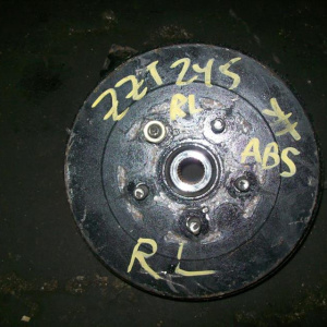 Ступица Toyota ZZT245/ZCT15 Allion/Premio/Opa зад, лев 4WD ABS. Барабанные тормоза. В сборе с барабаном и колодками. 47352-20320.42410-32100.42431-63011