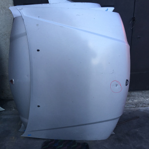 Капот NISSAN Bluebird U14 дефект