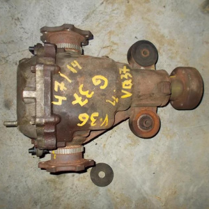 Редуктор INFINITI V36/S51 G37/FX37 VQ37 R 4WD USA.  Привод на 6 болтов. Кардан на 6 болтов. 47/14. (P1)