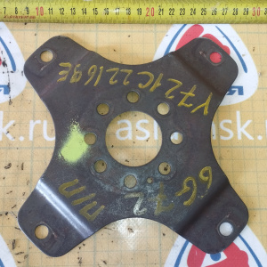 Маховик Mitsubishi 6G72/6G73 Diamante F13A a/t Y721C пластина 4+8 диаметр по центрам болтов 215 мм. MD740894/MD762474