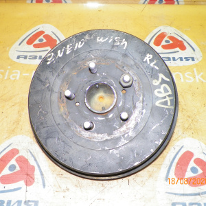 Ступица TOYOTA ZNE10/ACT10/AZT240 Wish/Opa/Allion/Premio зад, лев 2WD ABS. Барабанные тормоза.Барабан-229.6мм. В сборе с барабаном и колодками. 42450-63011