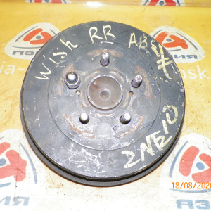 Ступица TOYOTA ZNE10/ACT10/AZT240 Wish/Opa/Allion/Premio зад, прав 2WD ABS. Барабанные тормоза.Барабан-229.6мм.В сборе с барабаном и колодками. 42450-63011.