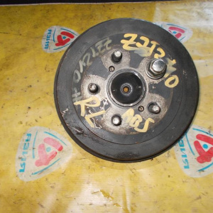 Ступица Toyota NZT240/ZZT240/ZCT10/ZZV50/ZZT230/NZE127/ZZE127 Allion/Premio зад, лев 2WD ABS.Барабанные тормоза. Барабан-201мм.В сборе с барабаном и колодк