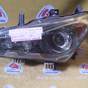 Фара Infiniti 100-23031 (26060-1LA0A) лев QX56 Z62 '2010-2014 Xenon (в сборе) Дефект крепления Микротрещины стекла
