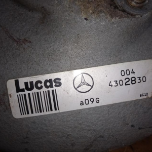 Вакуумный усилитель Mercedes E-Class W210 Lucas A0044302830