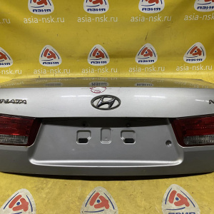 Крышка багажника Hyundai Sonata NF/EK '2005-2010 с фонарями (дефект, вмятина, ржавчина)