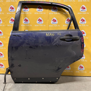 Дверь боковая SUZUKI Aerio RA21S зад, лев Sedan Под накладку  (цена за голое железо)