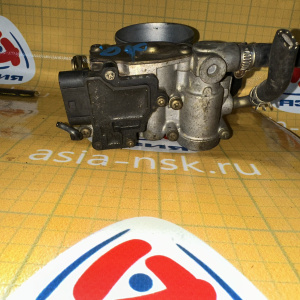 Заслонка дроссельная MITSUBISHI 4G92/4G93 CB4W/CD5W 1 вак. трубка