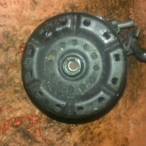 Компрессор кондиционера TOYOTA 1ZZ WISH ZNE10 пластик. шкив 447220-9919