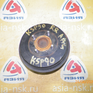Ступица TOYOTA KSP90/KSP92/SCP90/SCP92/NCP91/KSP130/NSP130/NCP130/NCP131/NRE160/NRE161/NZE161 Vitz зад, прав 2WD ABS.Барабанные тормоза.Барабан-201мм.В сбор