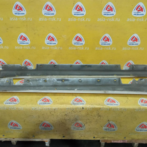 Накладка на порог BMW 3-Series E90 '2005 белый (300) пара 51717062297, 51777164795