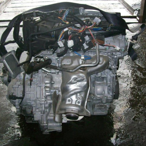 Двигатель NISSAN HR12-DE-336401A передний привод