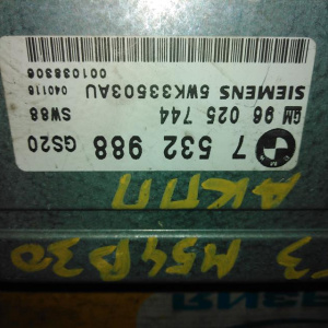 Блок управления акпп BMW X5 E53 M54B30/306S3 '10.2003- 4WD GM 5L40E 96025744, 24607532988