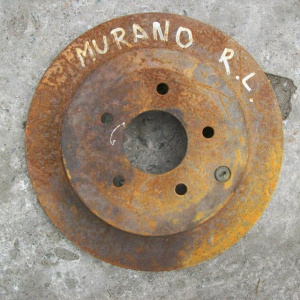 Диск тормозной Nissan/Infiniti Z50/TZ50/PZ50/PNZ50/Z51/CZ51/E51/ME51/MNE51/NE51/TU31/U31/S50/S51/Y51/V37 Murano/Elgrand/Presea R Вентилируемый.