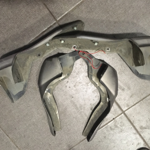 Брызговик Toyota Estima ACR30/40 зад, лев Aeras 76917-28040