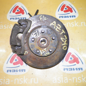 Ступица Toyota AZT240 Allion/Premio перед, лев 2WD ABS. В сборе.  Диаметр диска-275мм, Толщина диска-25мм.