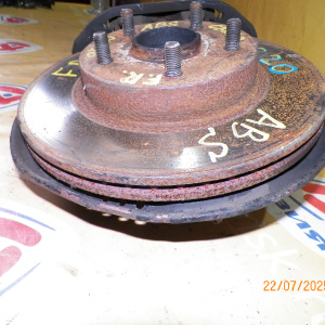 Ступица Toyota TCR21/TCR20/CXR20/CXR21 Estima/Estima Emina/Estima Lucida/Previa перед, прав 4WD Суппорт 22-15.  ABS. В сборе. 43502-28050. 43211-28050