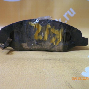 Колодки тормозные Nissan K12 Остаток-60%. F