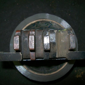 Колодки тормозные Toyota Mark II/Chaser/Cresta GX100/LX100/SX100 Остаток-80-90%. R