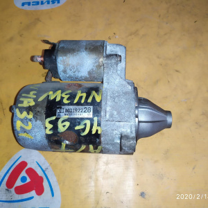 Стартер Mitsubishi 4G13/4G15/4G93 Chariot/RVR/Libero N41W/N21W/CB2W a/t короткий нос. 47мм. бендикс смещён / M003T43481