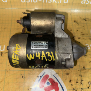 Стартер Mitsubishi 4G13/4G15/4G93 Chariot/RVR/Libero N41W/N21W/CB2W a/t короткий нос. 47мм. бендикс смещён / M003T43481
