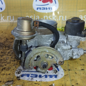 Заслонка дроссельная Nissan QG15/QG18 Bluebird Sylphy QG10 с вакум RTR50-17 + AEB208-03 / 161196N165