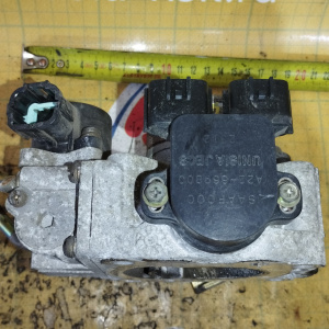 Заслонка дроссельная Nissan QG15/QG18 Bluebird Sylphy QG10 с вакум RTR50-17 + AEB208-03 / 161196N165