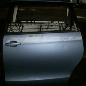 Дверь боковая Toyota Estima ACR50 зад, лев (цена за голое железо)