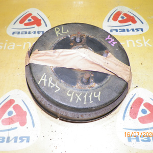 Ступица Nissan WFY11/WHY11/WRY11/VEY11/VFY11/VGY11/VY11 Wingroad зад, лев 2WD 4/114.Барабанные тормоза. ABS. В сборе с барабанном и колодками. 43200-WD910.