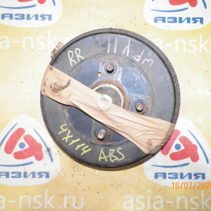 Ступица Nissan WFY11/WHY11/WRY11/VEY11/VFY11/VGY11/VY11 Wingroad зад, прав 2WD 4/114 Барабанные тормоза. ABS. В сборе с барабаном и колодками. 43200-WD910.4