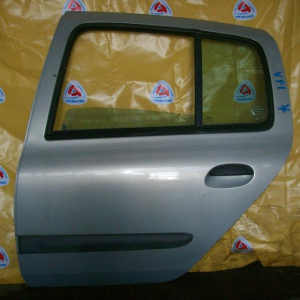 Дверь боковая Renault Clio/Lutecia BB '1998-2005 зад, лев Hatchback 5D в сборе