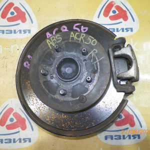 Ступица Toyota ACR50/ACR50W/GSR50/GSR50W Estima зад, лев 2WD ABS. Дисковые тормоза.Диск не вентилируемый.В сборе с диском и суппортом.. 42450-28030.42431-2